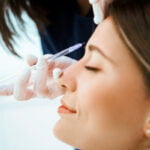 Woman getting a Botox Cosmetic treatment